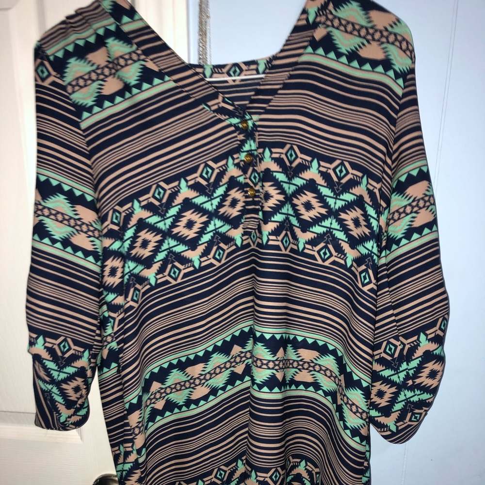 Long sleeve blouse